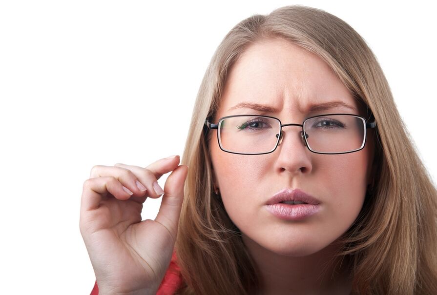 woman with poor eyesight, how to restore